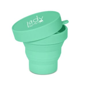 Sterilizační kelímek LadyCup zelený