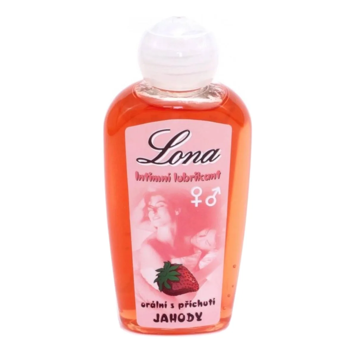 Lubrikační gel LONA JAHODA 130 ml
