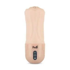 Masturbátor Friend with Benefits Alice Green Realistic vibrační a sací tělový