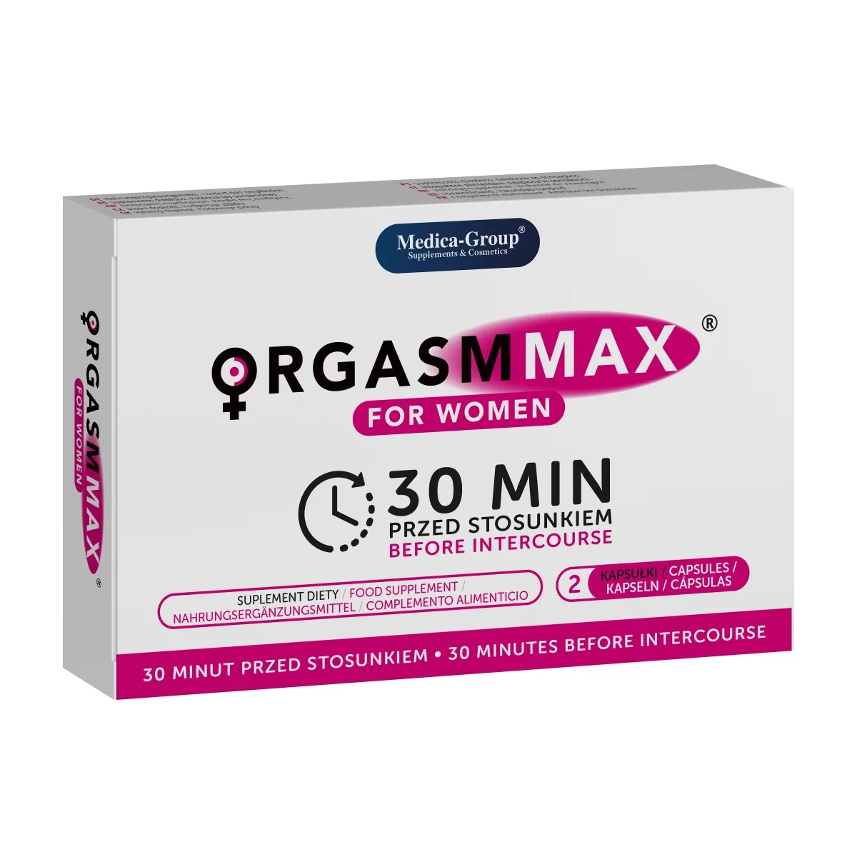 Medica-Group Orgasm Max pro ženy 2 kapsle