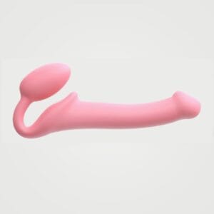 Dildo připínací Strap-on-me Bendable růžové XL