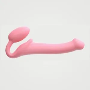 Dildo připínací Strap-on-me Bendable růžové XL