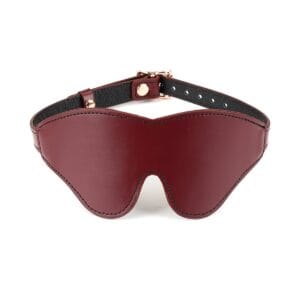 Maska na oči Liebe Seele Wine Red vínová