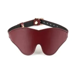 Maska na oči Liebe Seele Wine Red vínová