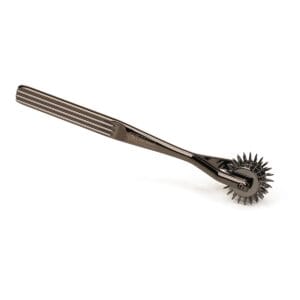 Neurologické kolečko Liebe Seele X-Rose Three-Row Wartenberg Pinwheel šedé