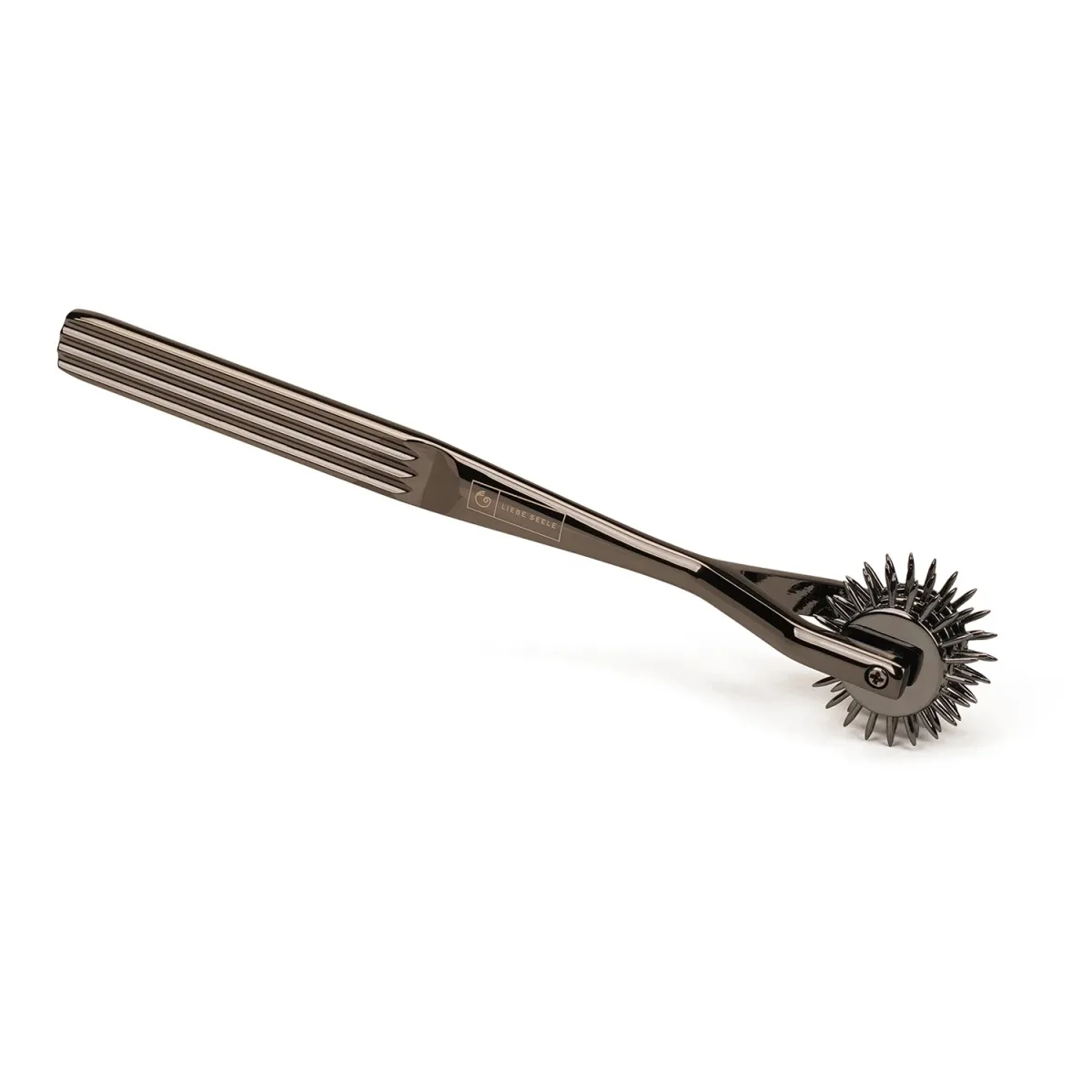 Neurologické kolečko Liebe Seele X-Rose Three-Row Wartenberg Pinwheel šedé