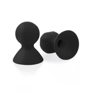 Přísavky na bradavky Liebe Seele silikonové černé