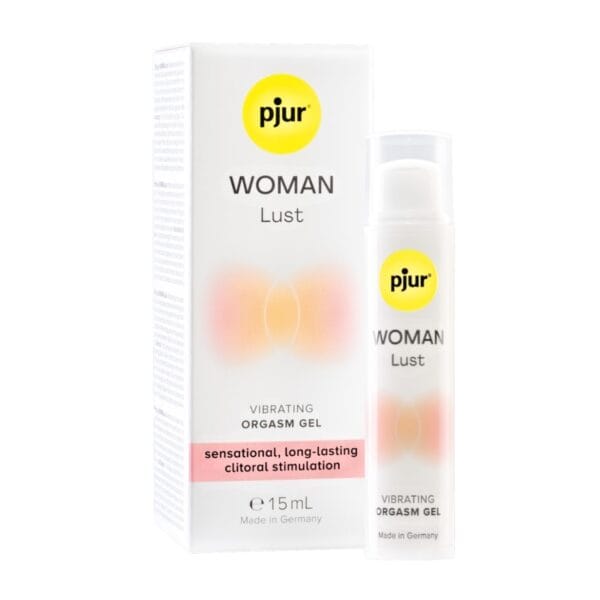 Stimulační gel na klitoris Pjur Woman Lust Vibrating Orgasm Gel 15 ml