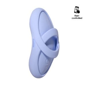 Stimulátor Svakom ECHO 2 Flexible Finger Vibrator modrý
