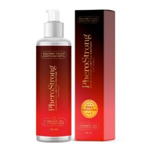 Olej masážní PheroStrong Limited Edition s feromony pro ženy 100 ml