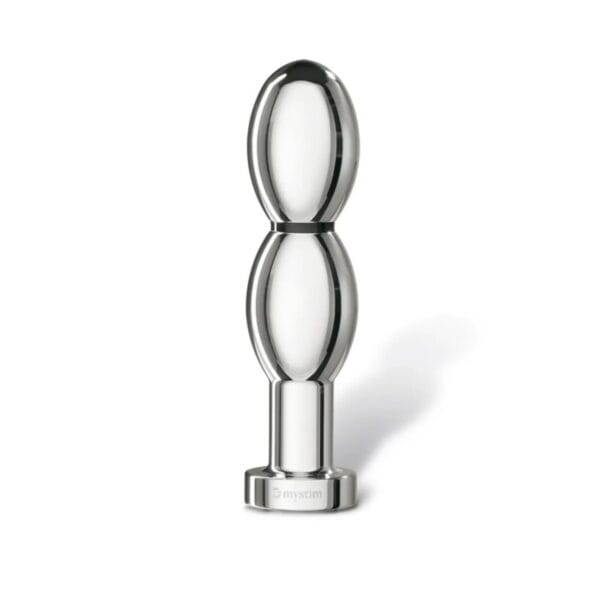 Dildo Mystim O(h!)-THELLO eStim stříbrné