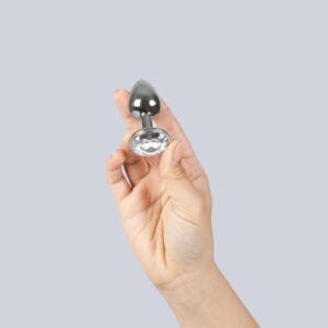 Kolík anální SECRET PLAY PLEASURE PLUG transparentní S