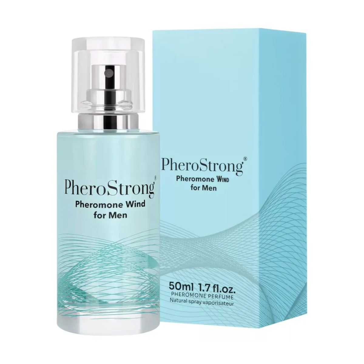 Parfém s feromony PheroStrong Wind pro muže 50 ml