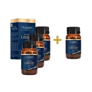 SET FLAGRANTI PREMIUM LIBIDO men 90 kapslí 3 ks + 1 ZDARMA