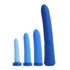 Sada vaginálních dilatátorů PlusOne Glow modrá