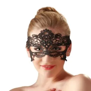 Maska Cottelli ACCESSOIRES 2480263 krajková černá