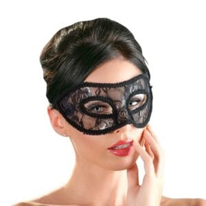 Maska Cottelli ACCESSOIRES 2480271 krajková černá