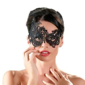 Maska Cottelli ACCESSOIRES 2480301 krajková černá