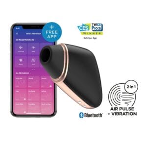 Stimulátor klitorisu SATISFYER LOVE Triangle černý