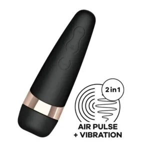 Stimulátor klitorisu SATISFYER PRO 3+ černý