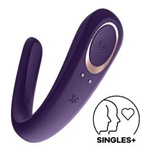 Vibrátor SATISFYER DOUBLE CLASSIC fialový