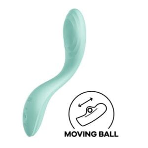 Vibrátor SATISFYER RRROLLING PLEASURE G-Spot zelený