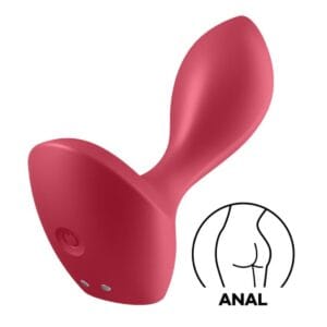 Kolík anální SATISFYER BACKDOOR LOVER červený