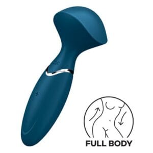 Masážní hlavice SATISFYER MINI WAND-ER modrá