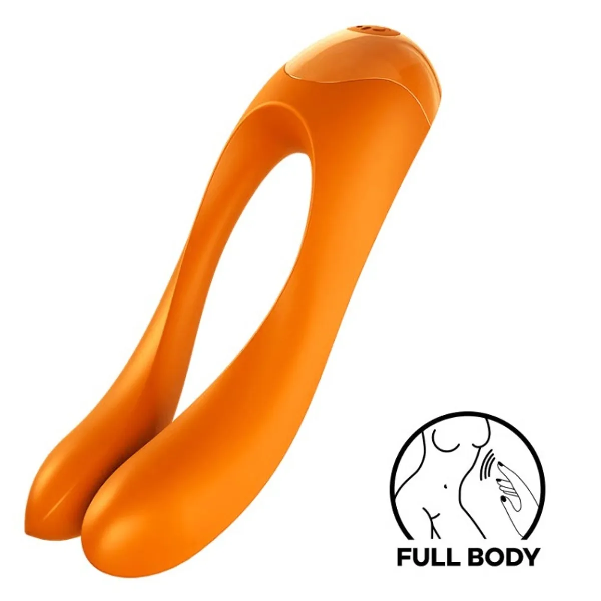 Stimulátor SATISFYER CANDY CANE oranžový