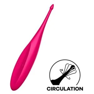 Vibrátor SATISFYER TWIRLING FUN růžový