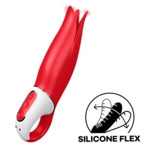 Vibrátor SATISFYER VIBES POWER FLOWER červený