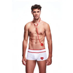 Kostým pro muže ENVY Doctor Love Set 2 ks L-XL