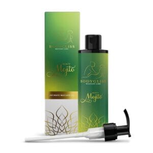 Masážní a lubrikační olej 2v1 BodyGliss Minty Mojito 150 ml