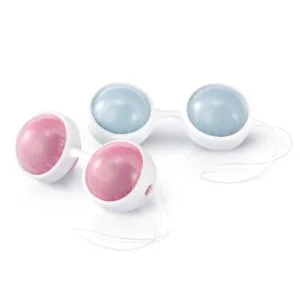 Sada venušiných kuliček LELO BEADS mini růžovo-modrá