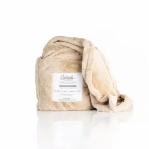 Deka lásky Splash BLANKET FURLUSH malá béžová