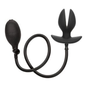 Kolík anální CalExotics Expandable Silicone Inflatable černý