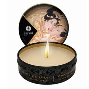 Svíčka masážní Shunga Vanilla Fetish-Desire 30 ml