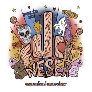 Antistresové omalovánky pro dospělé FUCK MĚ NESER