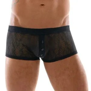 Boxerky Svenjoyment vzorované černé XL