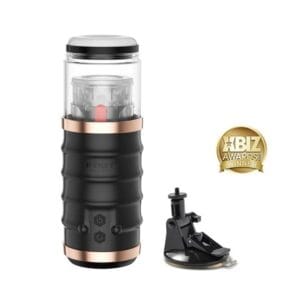 Masturbátor HONEY PLAY BOX WARRIOR Hands-free Thrusting Male černý