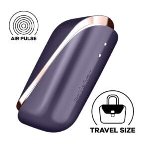 Stimulátor klitorisu SATISFYER TRAVELER fialový
