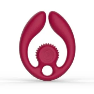Vibrátor Snail Vibe GIZI Dual Couples červený