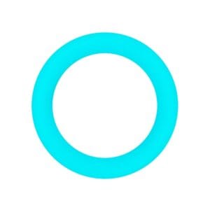 Kroužek na penis FIREFLY HALO LARGE blue