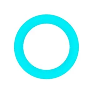 Kroužek na penis FIREFLY HALO LARGE blue