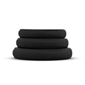 Sada kroužků na penis EasyToys EXPLORE RING 3 ks černá