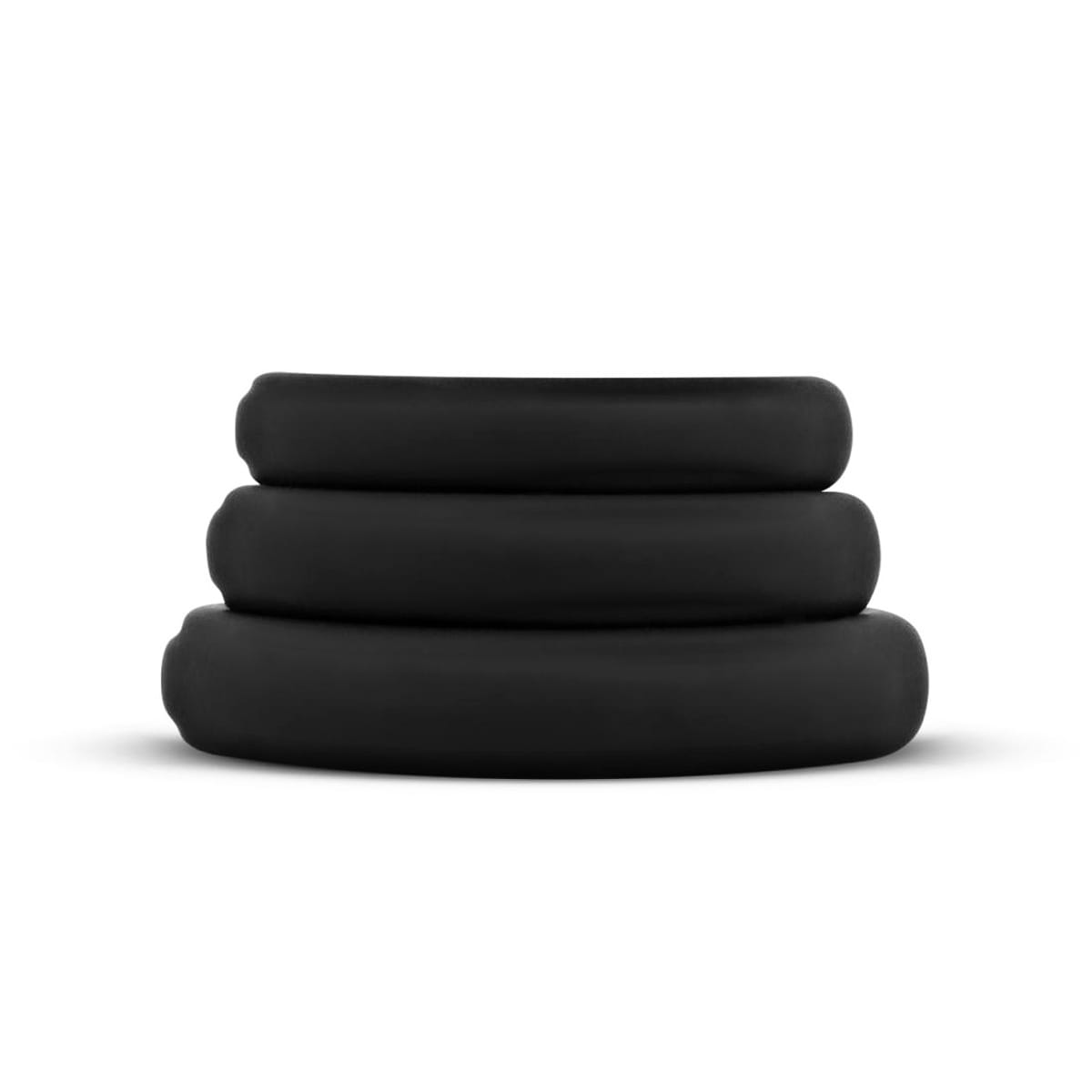 Sada kroužků na penis EasyToys EXPLORE RING 3 ks černá