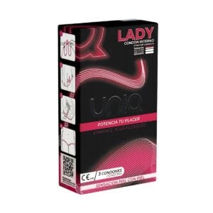 Kondom dámský Uniq LADY 3 ks