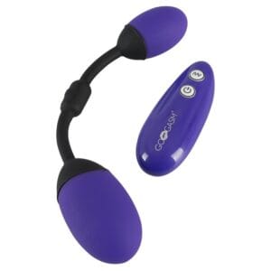 Vibrační vajíčko GoGasm Vibrating Pussy & Ass Balls s ovladačem
