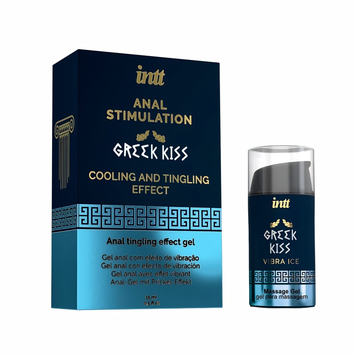 Anální stimulační gel INTT Greek Kiss 15 ml