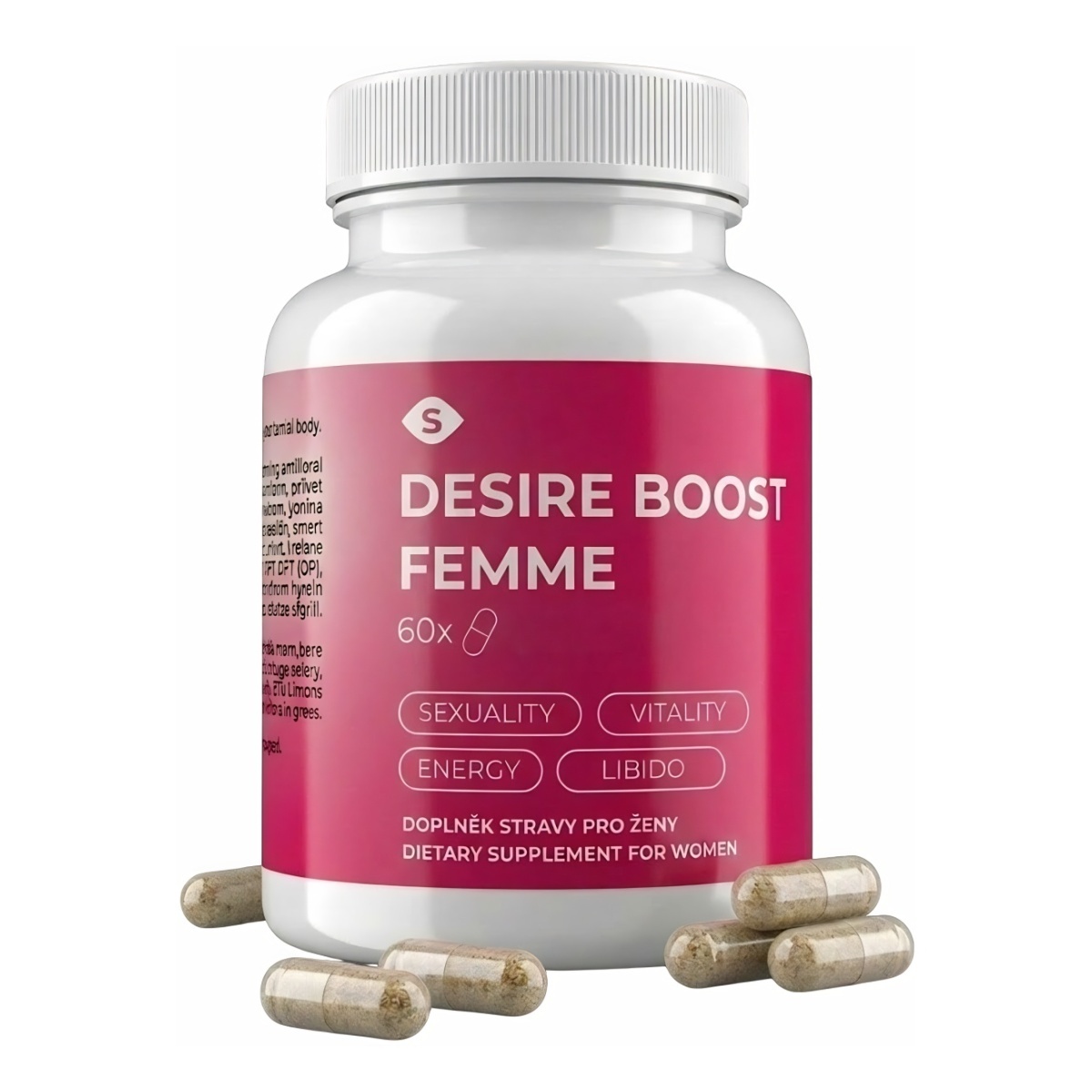 Sexy Elephant Desire Boost Femme pro ženy 60 kapslí